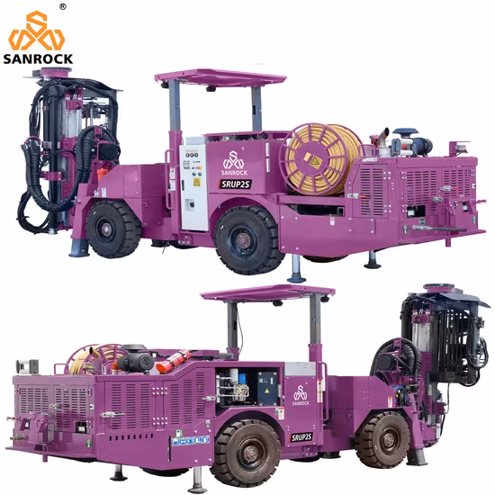 Perforatrice per fori da esplosione per miniere sotterranee Jumbo