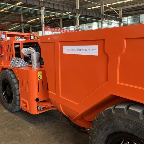 Autocarro con cassone ribaltabile sotterraneo della Cina da 6 tonnellate per l'estrazione metallica sotterranea